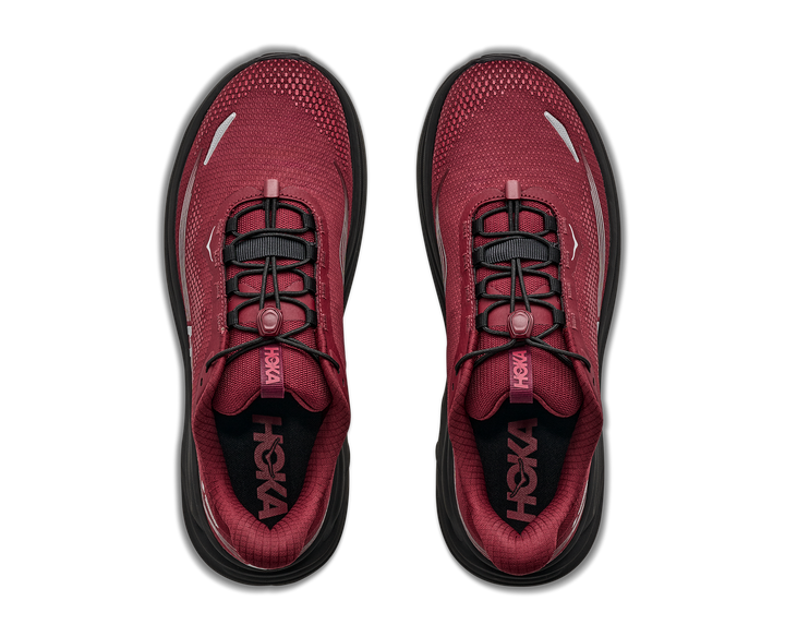Hoka Mens Clifton 11 GTX - Varsity Burgundy/Carbon Black - Neutral - AW26
