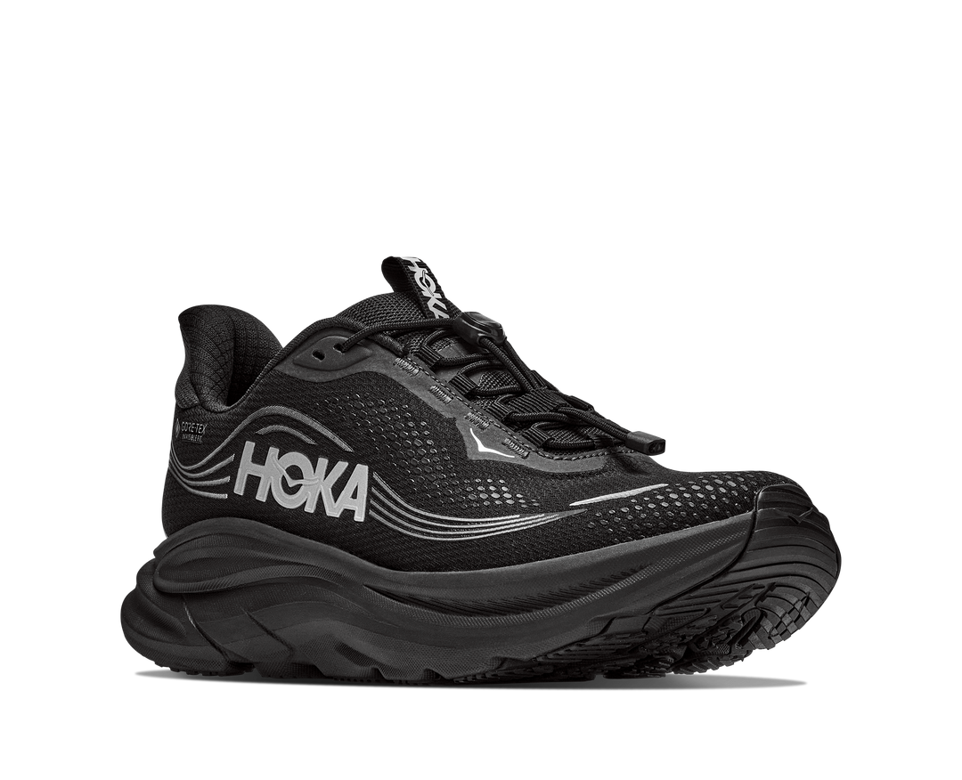 Hoka Womens Clifton 11 GTX - Black/Black - Neutral - AW26