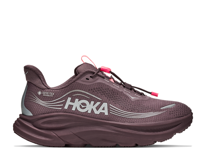 Hoka Womens Clifton 11 GTX - Smoky Quartz/Deep Mauve - Neutral - AW26