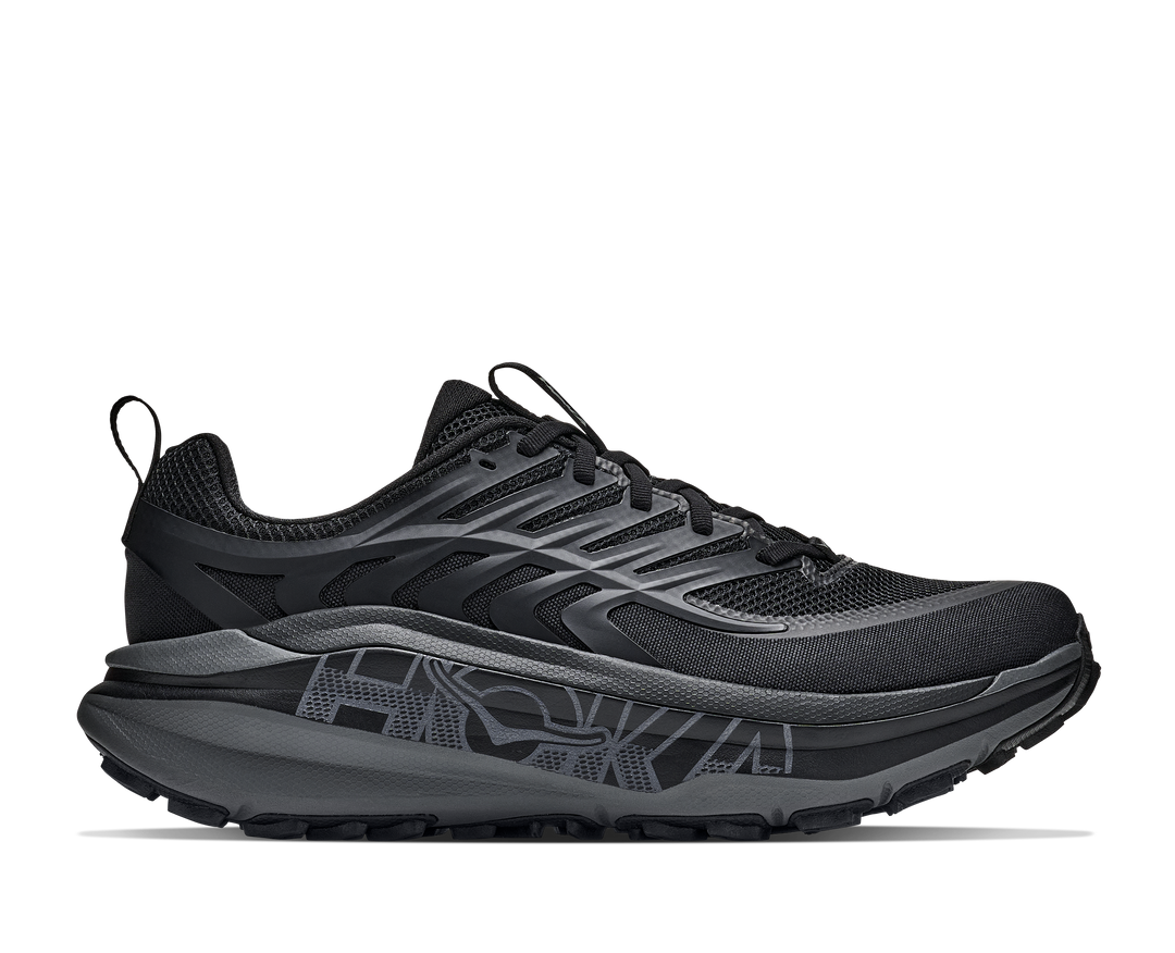 Hoka Mens Stinson 8 - Black/Outer Orbit - Trail - AW26