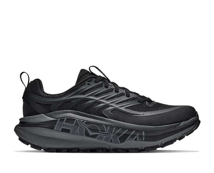 Hoka Mens Stinson 8 - Black/Outer Orbit - Trail - AW26