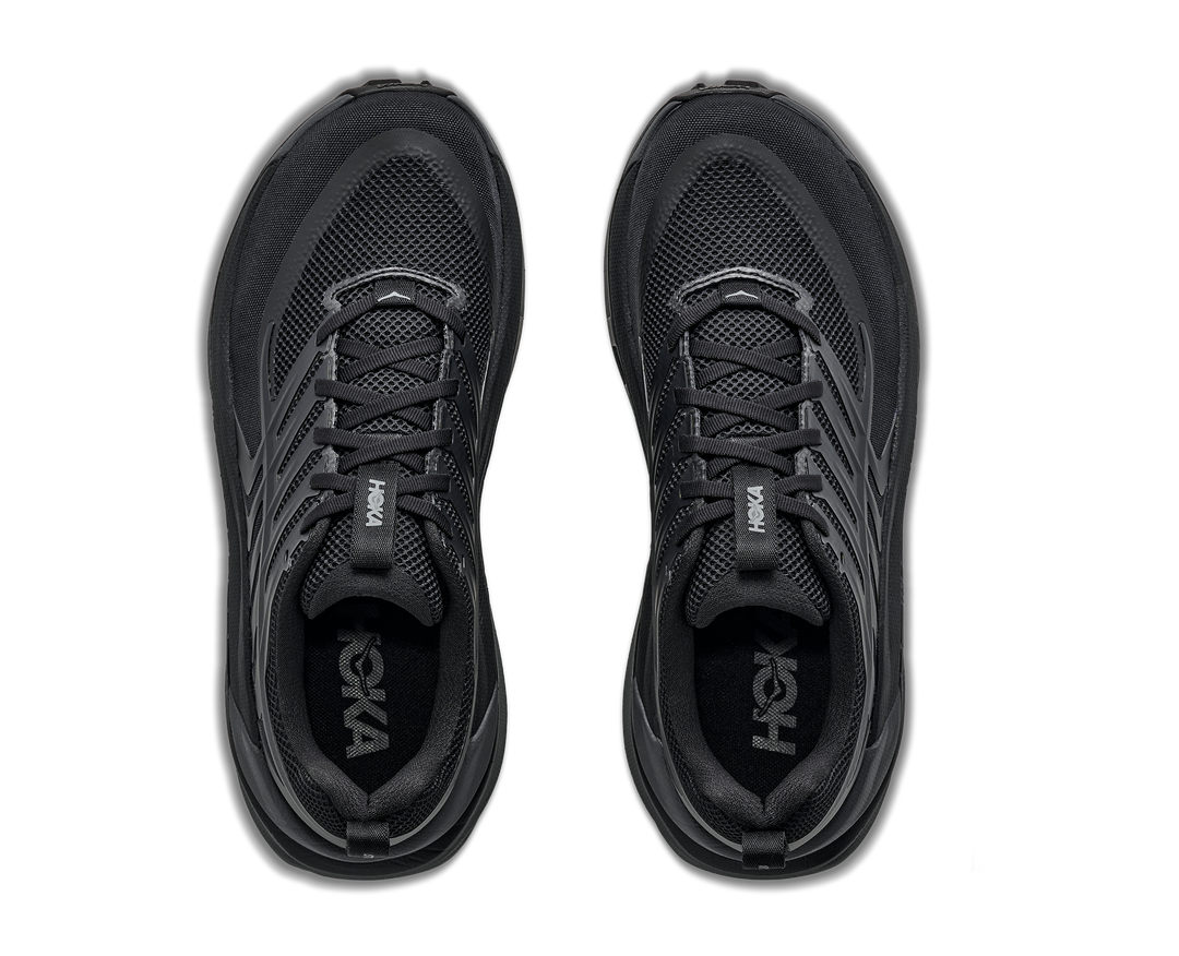 Hoka Mens Stinson 8 - Black/Outer Orbit - Trail - AW26
