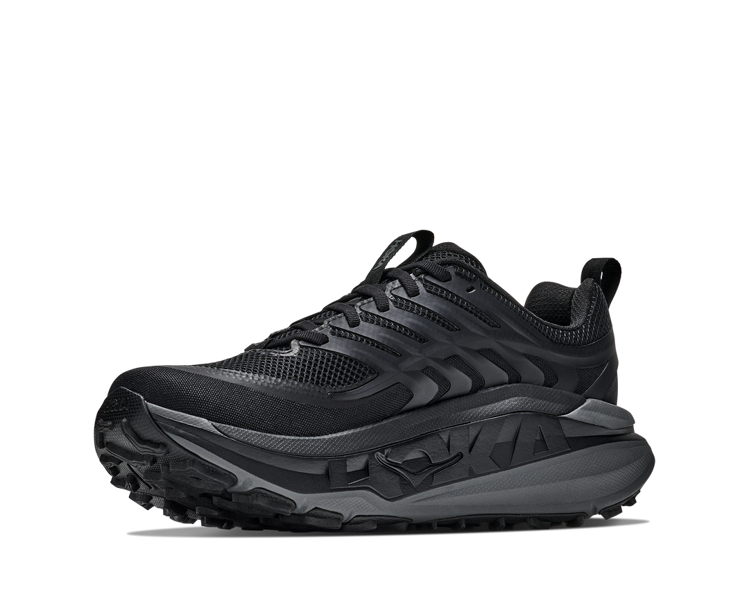 Hoka Mens Stinson 8 - Black/Outer Orbit - Trail - AW26