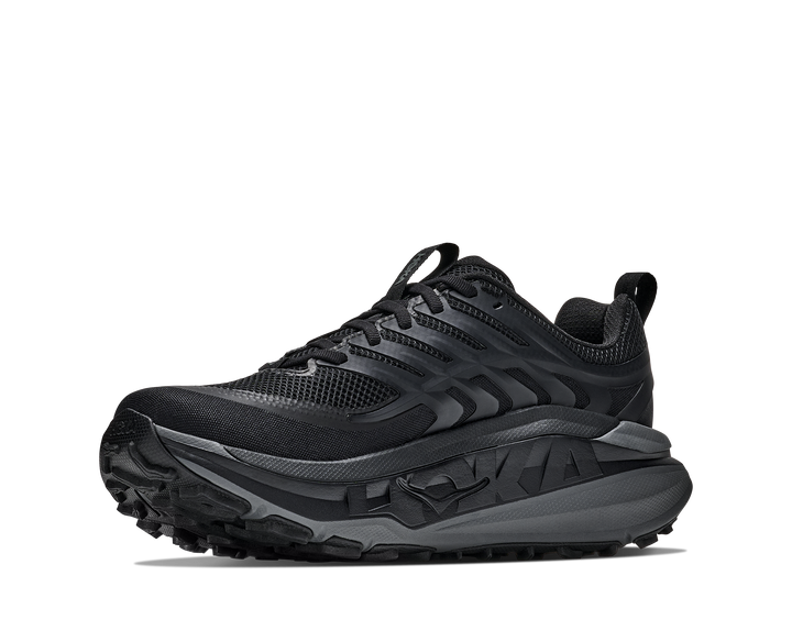 Hoka Mens Stinson 8 - Black/Outer Orbit - Trail - AW26