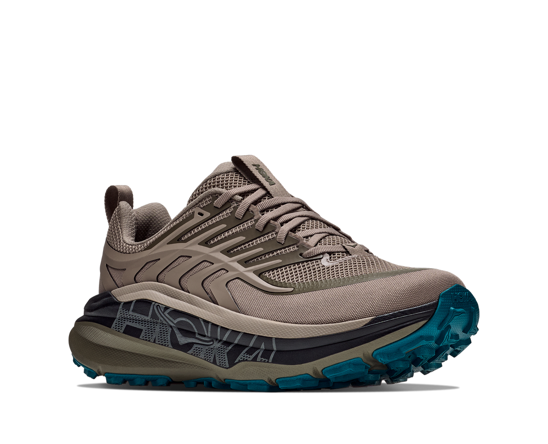 Hoka Mens Stinson 8 - Pebble Grey/Antique Olive - Trail - AW26