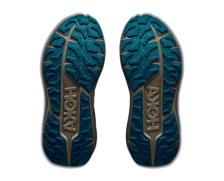 Hoka Mens Stinson 8 - Pebble Grey/Antique Olive - Trail - AW26