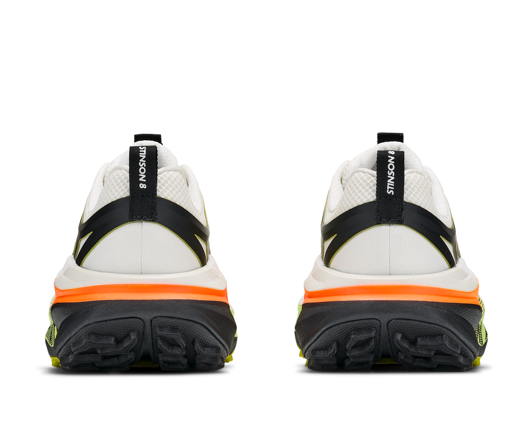 Hoka Womens Stinson 8 - Frost/Black - Trail - AW26