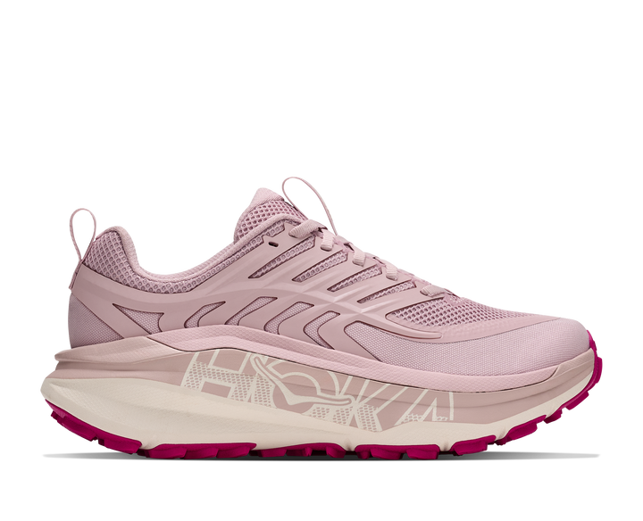 Hoka Womens Stinson 8 - Pink Opal/Alabaster - Trail - AW26