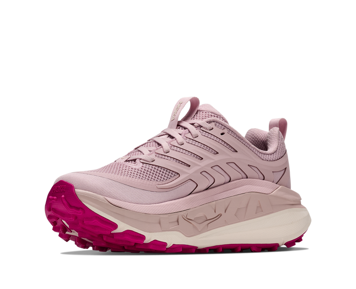 Hoka Womens Stinson 8 - Pink Opal/Alabaster - Trail - AW26