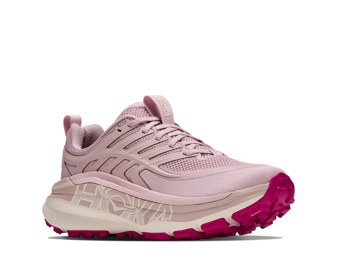 Hoka Womens Stinson 8 - Pink Opal/Alabaster - Trail - AW26
