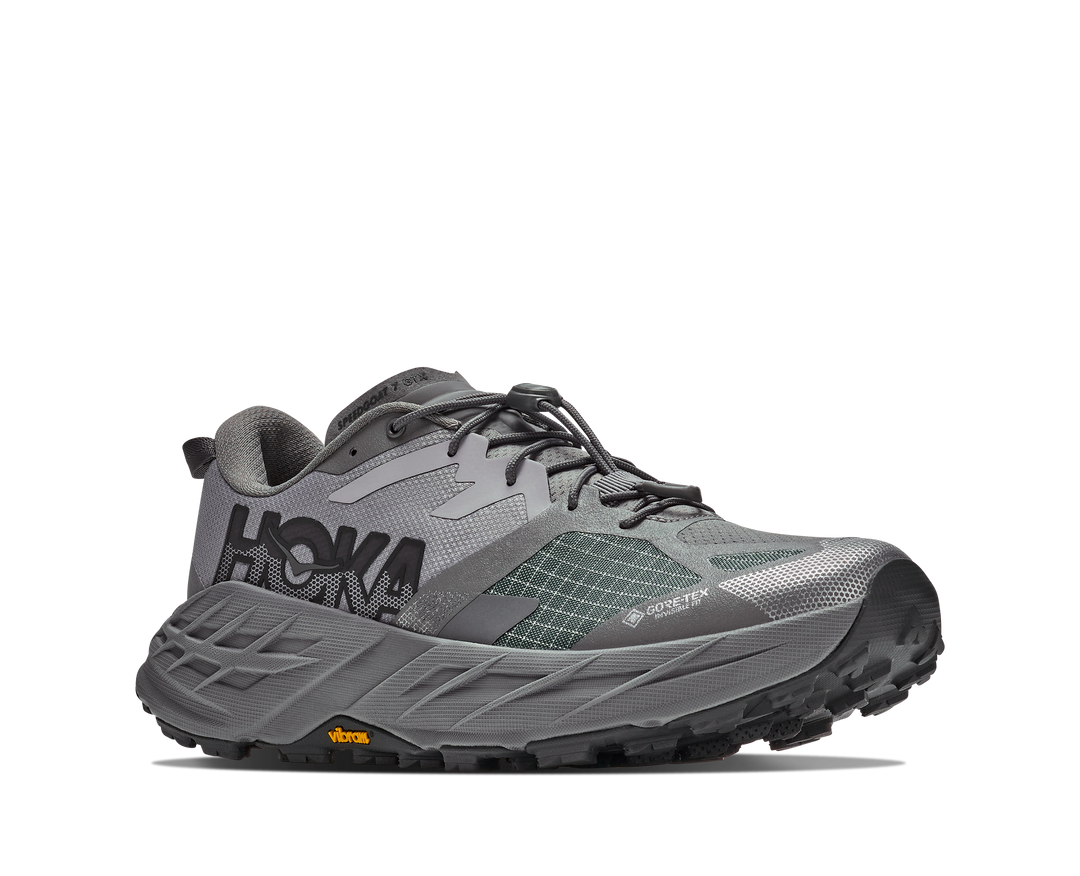 Hoka Mens Speedgoat 7 GTX - Asteroid/Galactic Grey - Trail - AW26