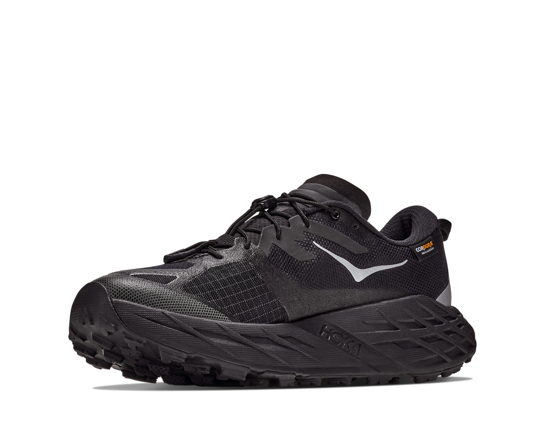 Hoka Mens Speedgoat 7 GTX - Black/Carbon Black - Trail - AW26