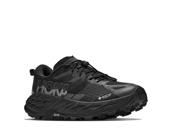 Hoka Mens Speedgoat 7 GTX - Black/Carbon Black - Trail - AW26