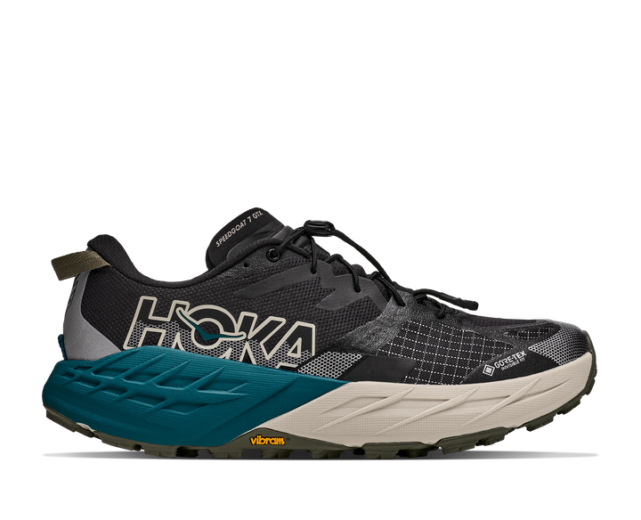 Hoka Mens Speedgoat 7 GTX - Tidal Wave/River Rock Grey - Trail - AW26