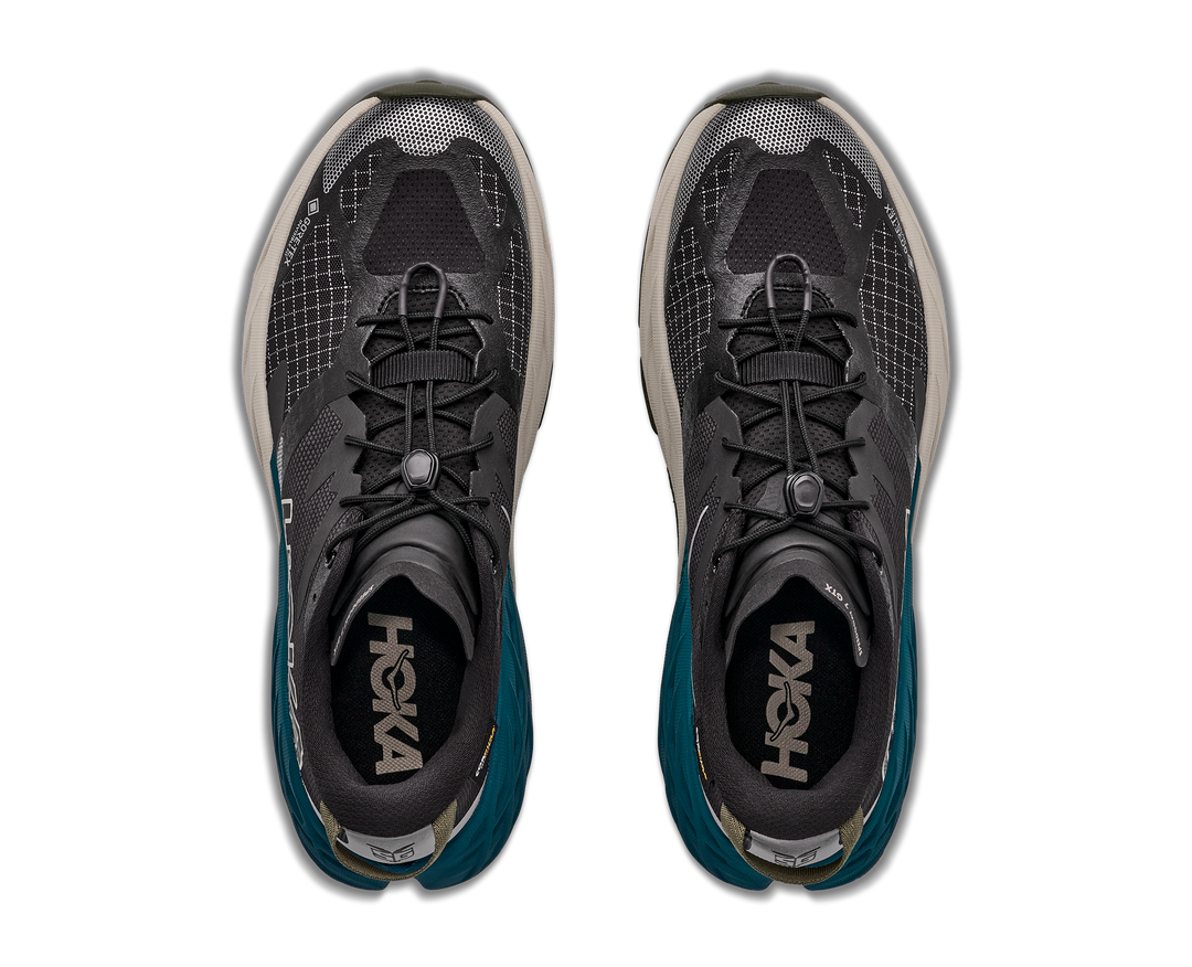 Hoka Mens Speedgoat 7 GTX - Tidal Wave/River Rock Grey - Trail - AW26