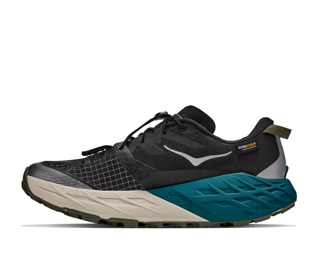 Hoka Mens Speedgoat 7 GTX - Tidal Wave/River Rock Grey - Trail - AW26