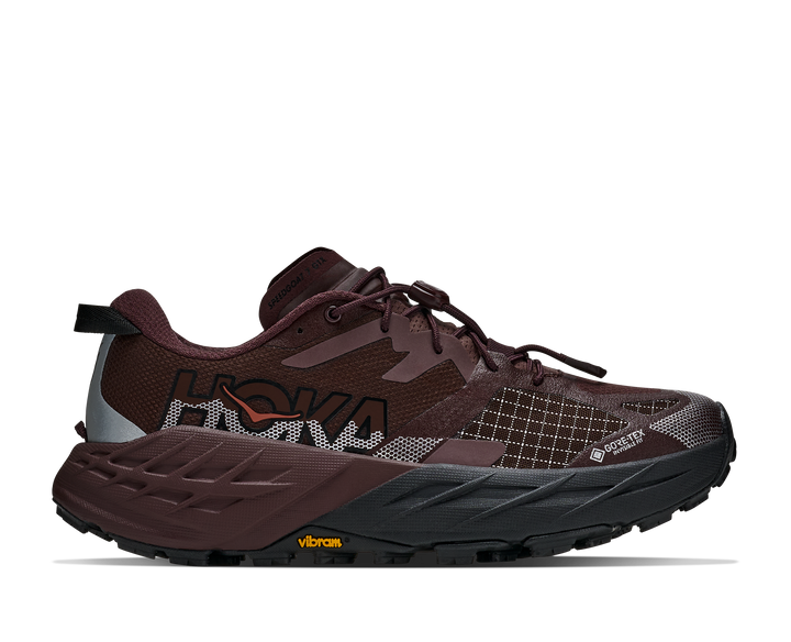 Hoka Womens Speedgoat 7 GTX - Deep Mauve/Black - Trail - AW26