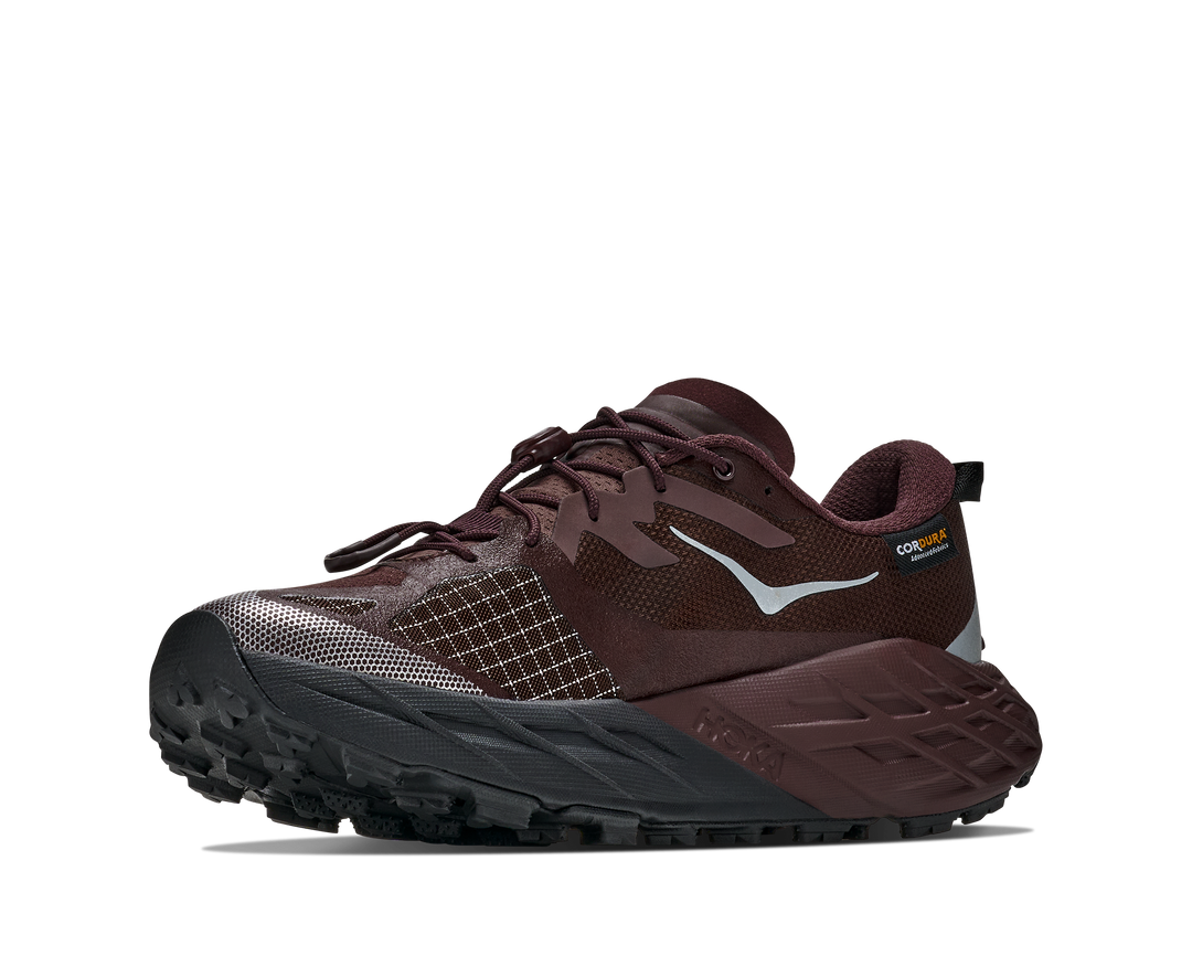 Hoka Womens Speedgoat 7 GTX - Deep Mauve/Black - Trail - AW26