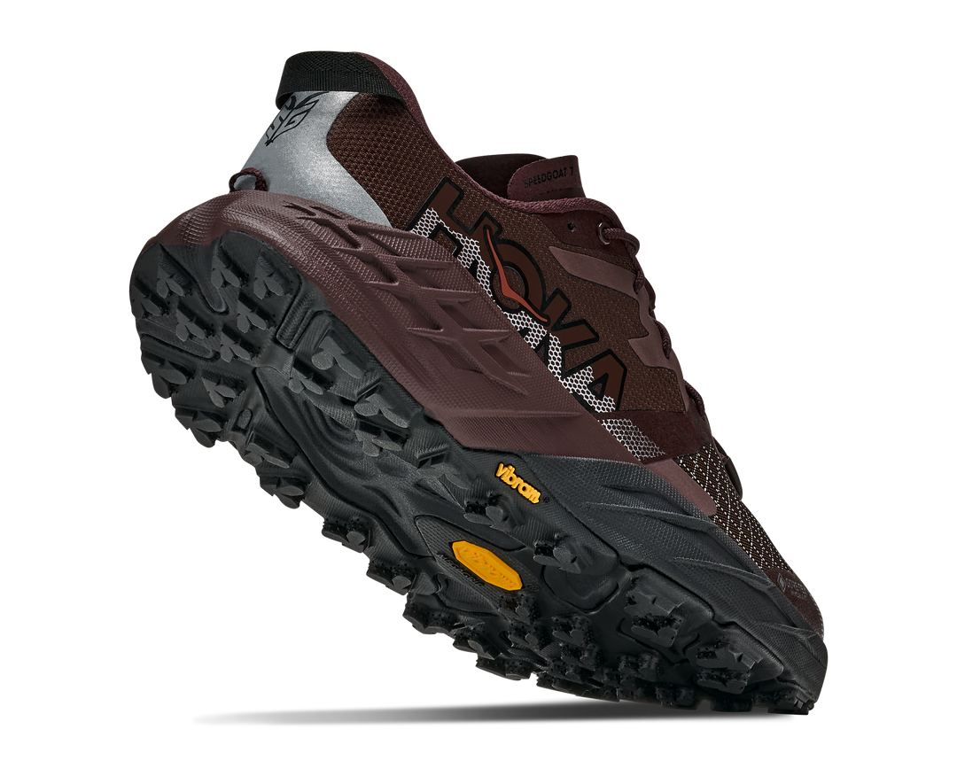 Hoka Womens Speedgoat 7 GTX - Deep Mauve/Black - Trail - AW26