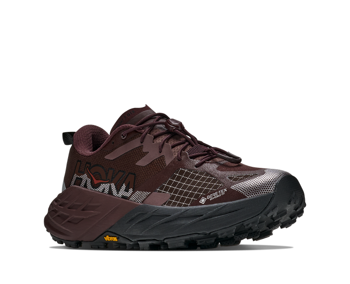 Hoka Womens Speedgoat 7 GTX - Deep Mauve/Black - Trail - AW26