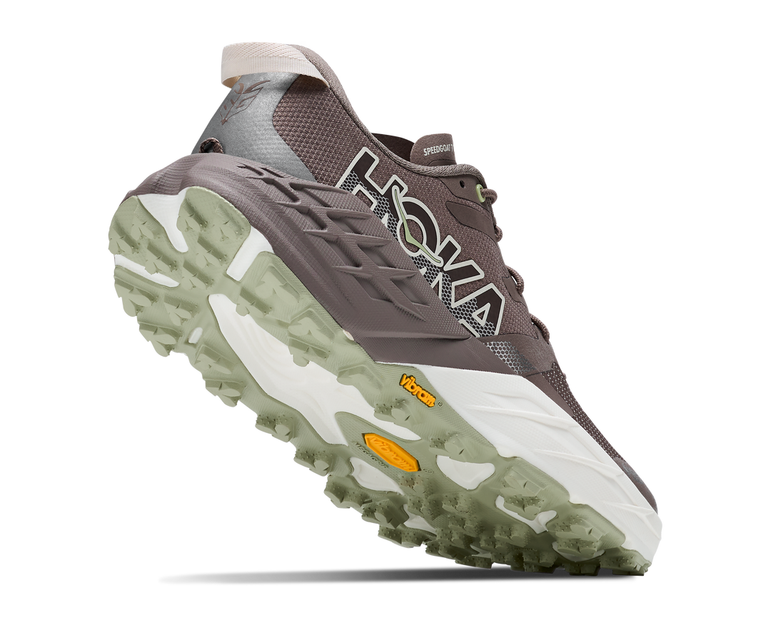Hoka Womens Speedgoat 7 GTX - Pebble Grey/Alabaster - Trail - AW26