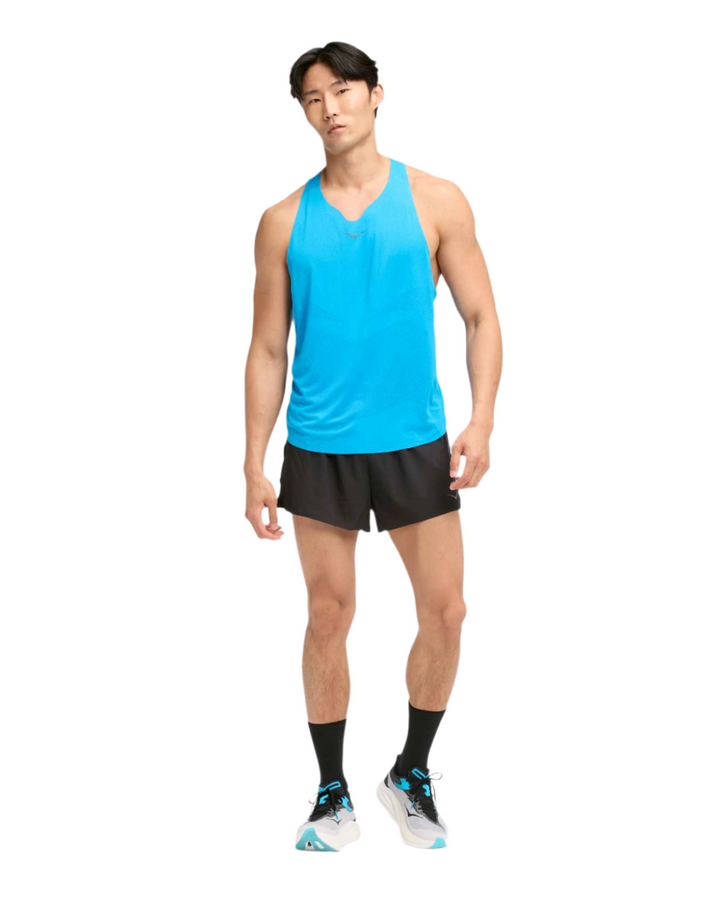 Hoka Mens Race Day Split Short - Black