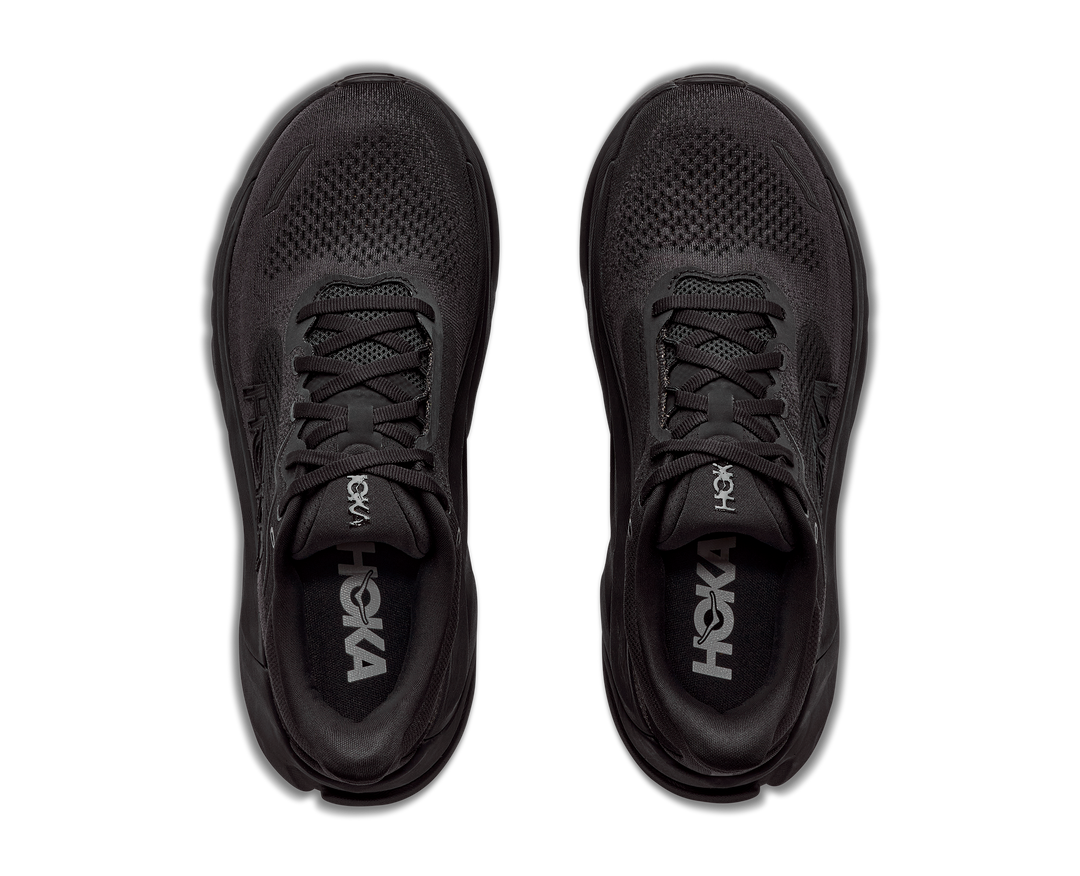 Hoka Womens Arahi 9 Wide - D Width - Black/Black - Stability - AW26