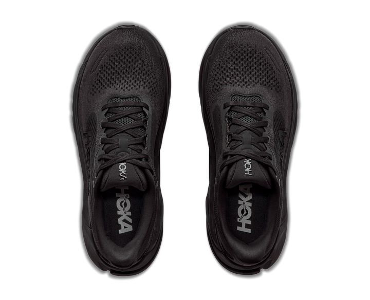 Hoka Womens Arahi 9 Wide - D Width - Black/Black - Stability - AW26