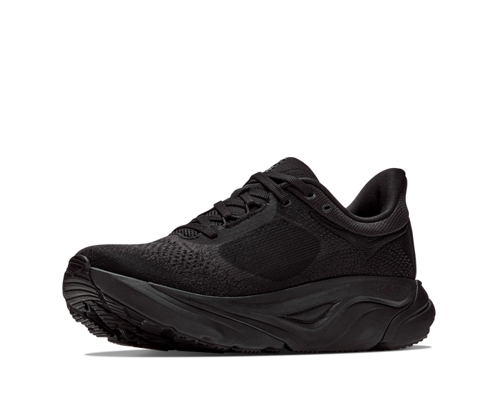 Hoka Womens Arahi 9 Wide - D Width - Black/Black - Stability - AW26