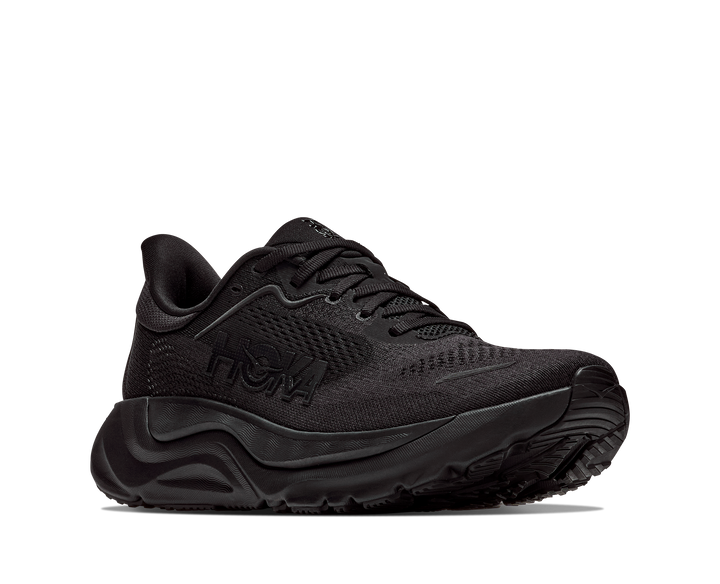 Hoka Womens Arahi 9 Wide - D Width - Black/Black - Stability - AW26