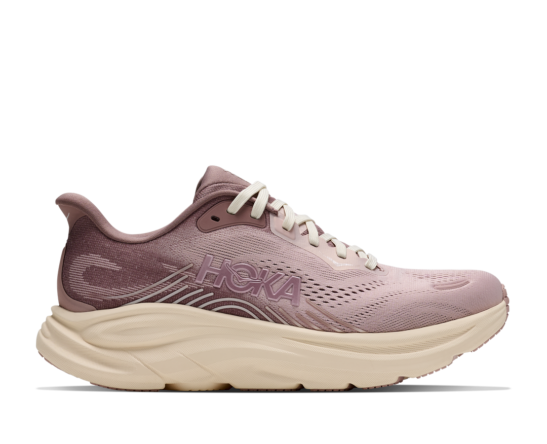 Hoka Womens Clifton 11 GLM - Pink Opal/Quartzite - Neutral - AW26