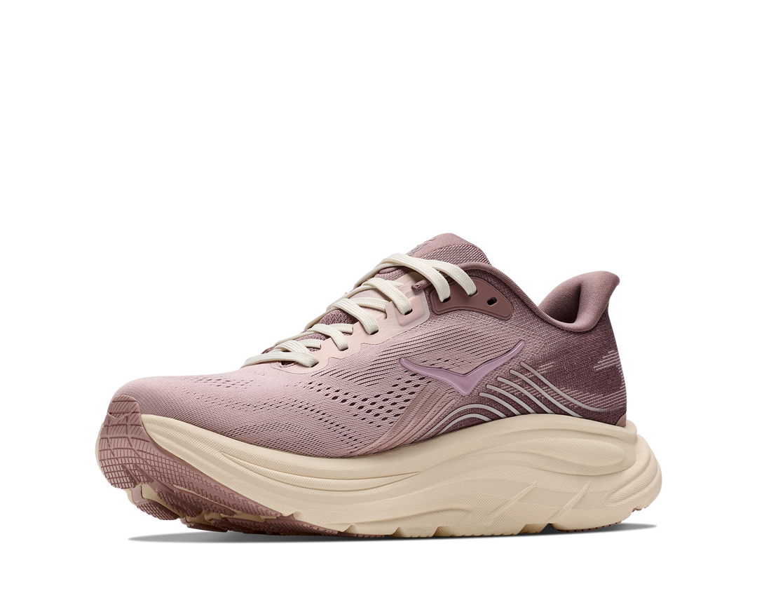 Hoka Womens Clifton 11 GLM - Pink Opal/Quartzite - Neutral - AW26