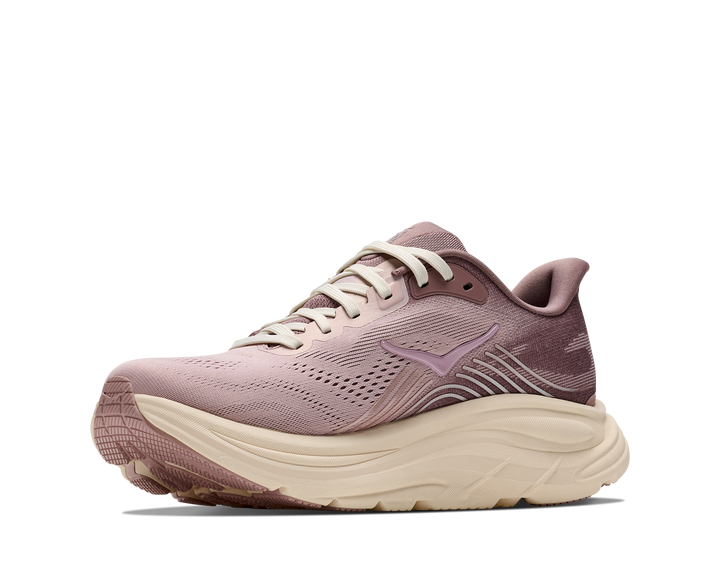 Hoka Womens Clifton 11 GLM - Pink Opal/Quartzite - Neutral - AW26