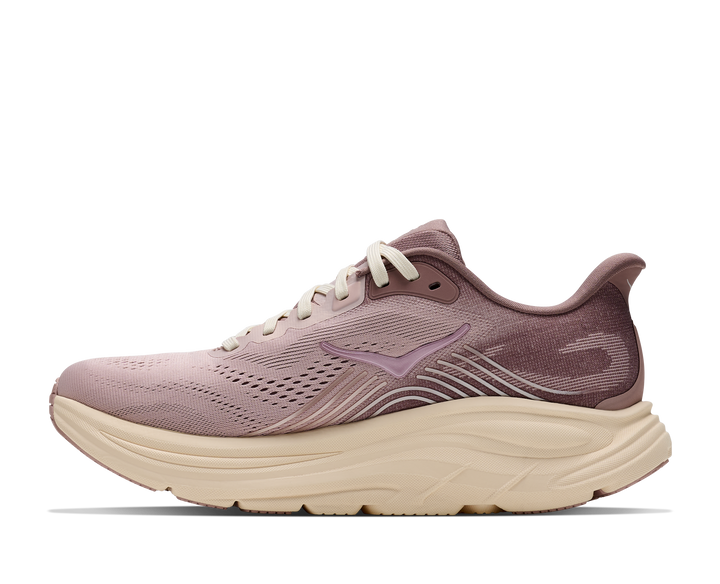 Hoka Womens Clifton 11 GLM - Pink Opal/Quartzite - Neutral - AW26