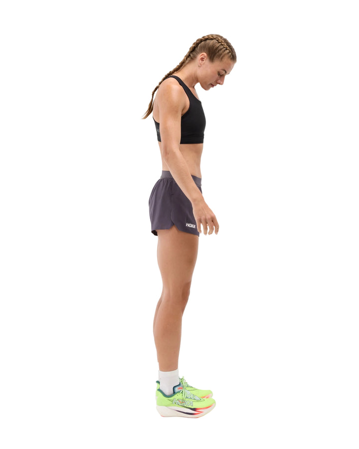 Hoka Womens Race Day Split Short - Squid Ink - SS26