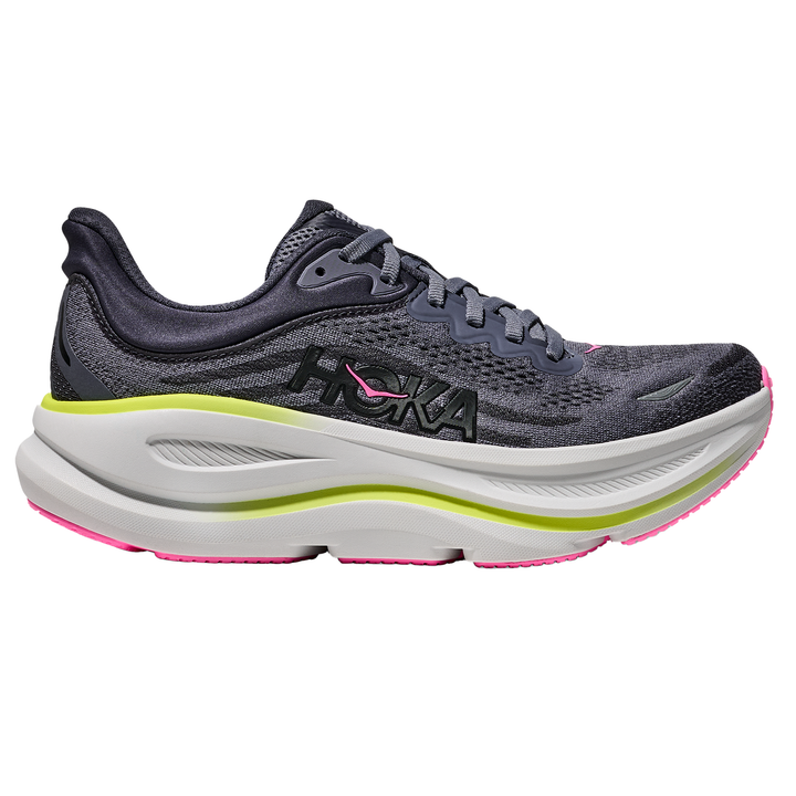 Hoka Womens Bondi 9 - Charcoal Grey/Grey Skies - Neutral - AW25