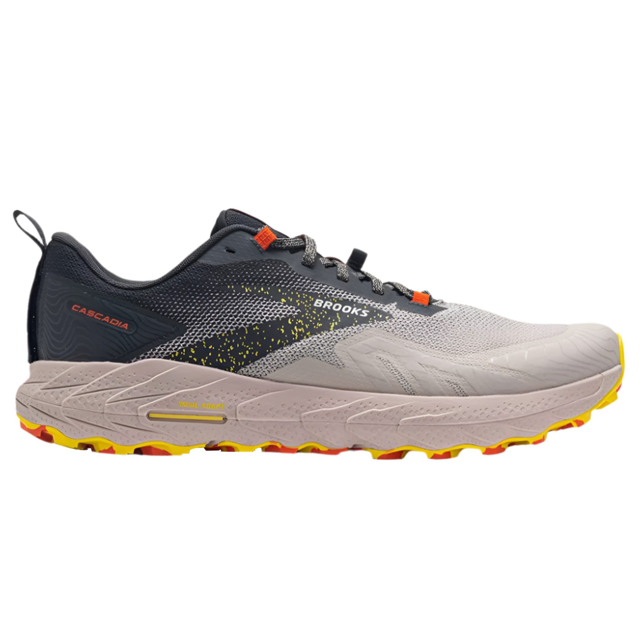 Brooks Mens Cascadia 17 - Chateau Grey/Forged Iron - Trail