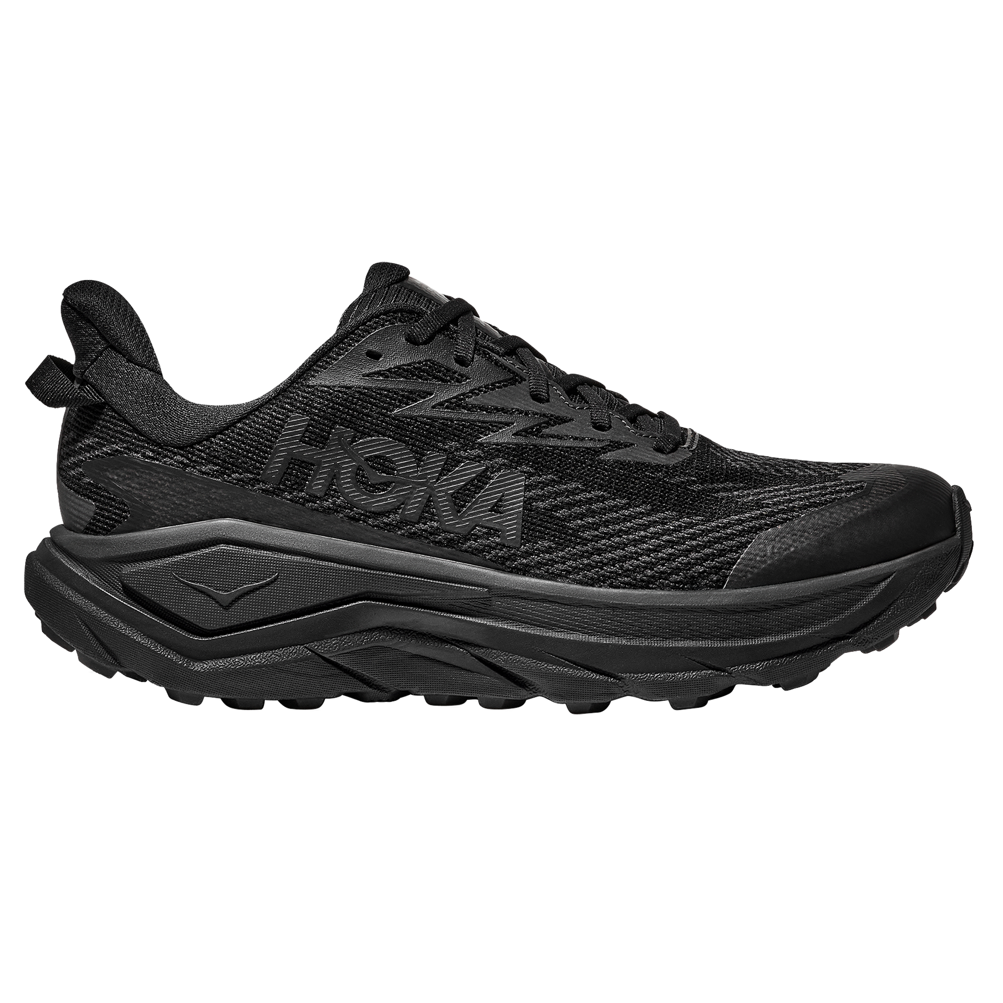 Hoka Mens Challenger 8 GTX - Noir/Noir Carbone - Trail - SS26