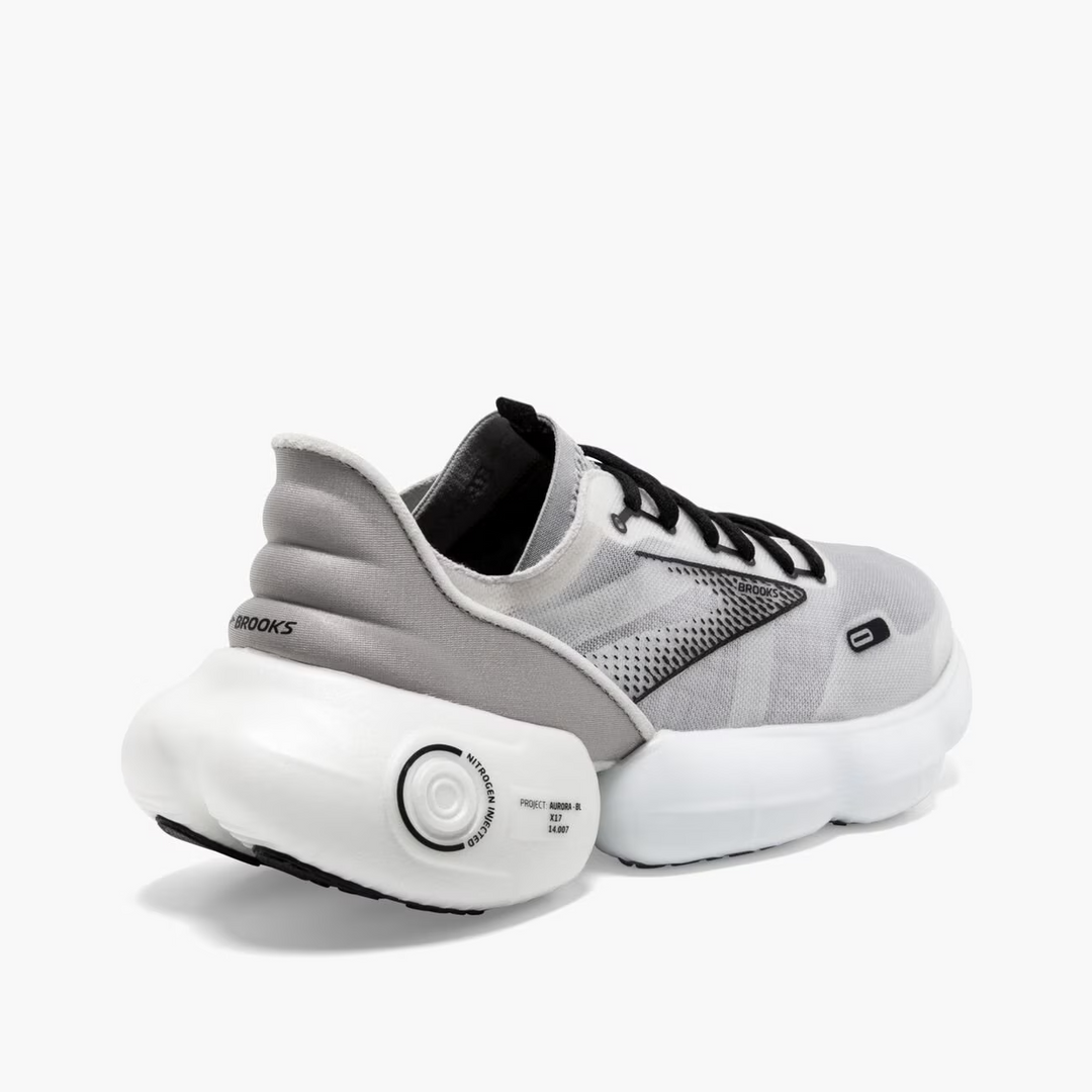 Brooks Femmes Aurora-BL - Blanc/Alloy/Noir - Neutre