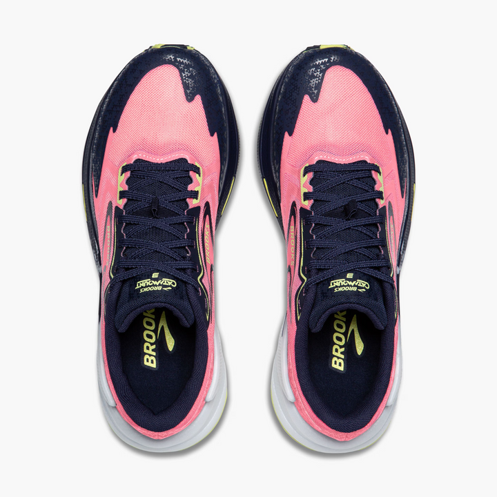 Brooks Damen Catamount 3 – Pink/Peacoat/Sunny Lime – Trail