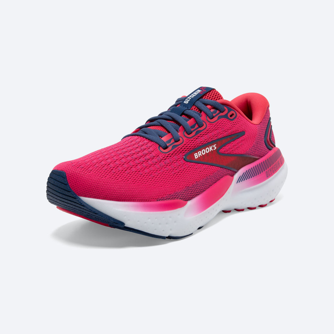 Brooks Womens Glycerin GTS 21 - Raspberry/Estate Blue - Stability