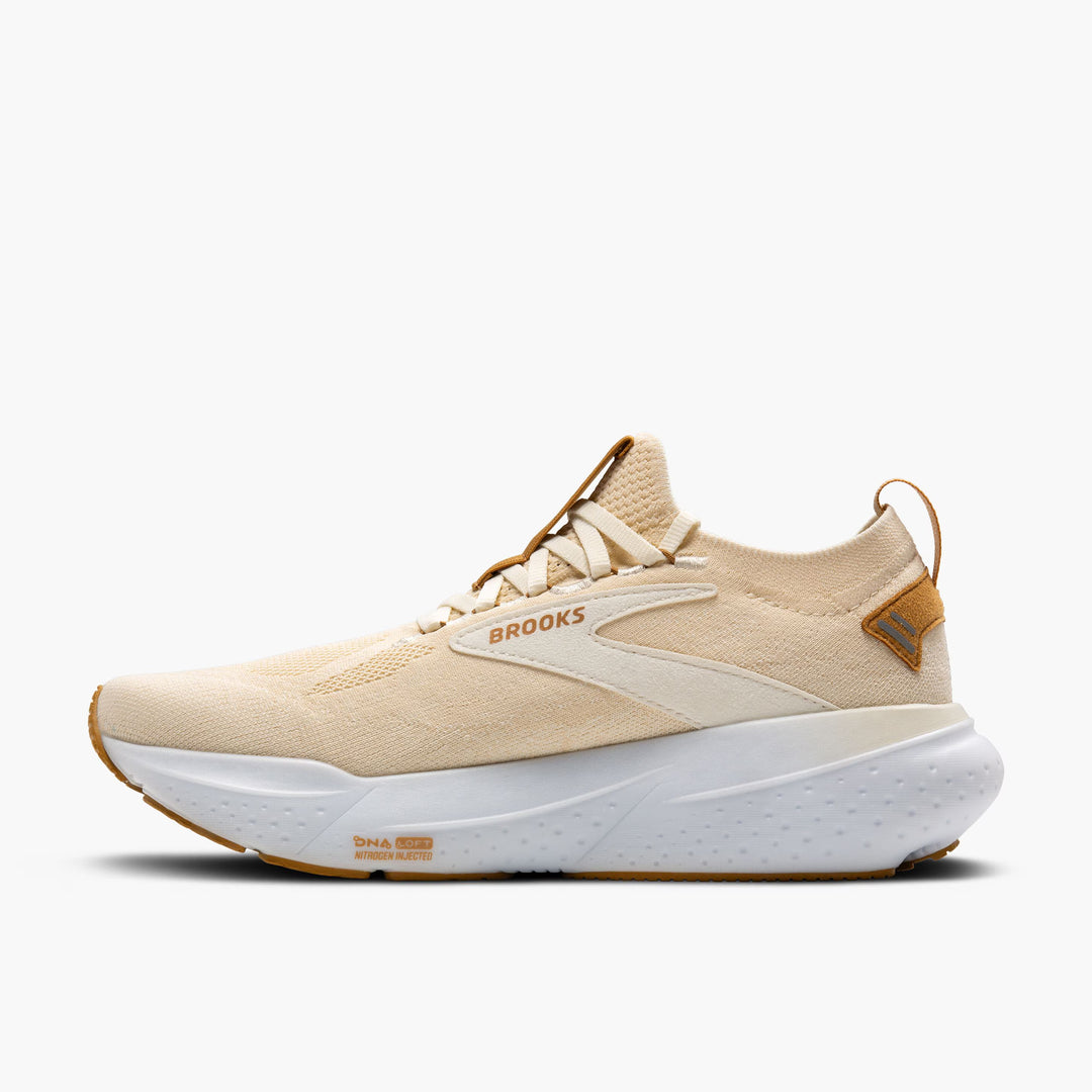 Brooks Womens Glycerin StealthFit  21 - Marshmallow/Cream/Biscuit - Neutral