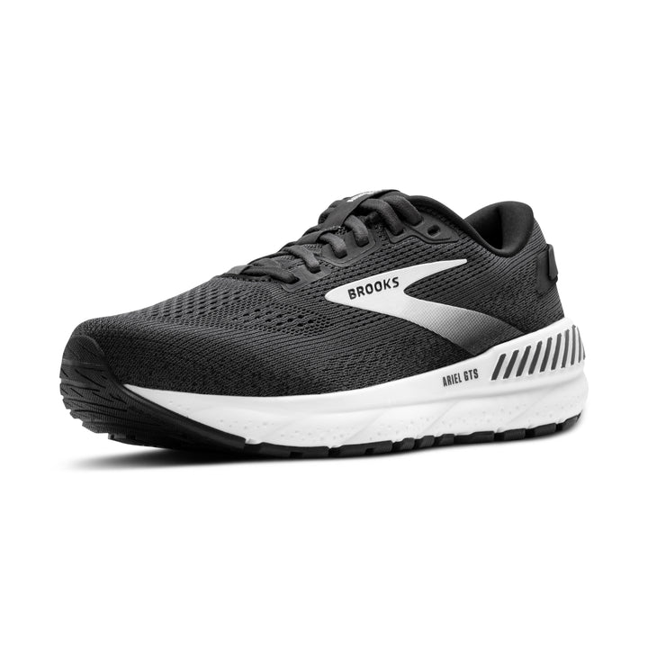 Brooks Womens Ariel GTS 24 - Ebony/Black/White - Stability