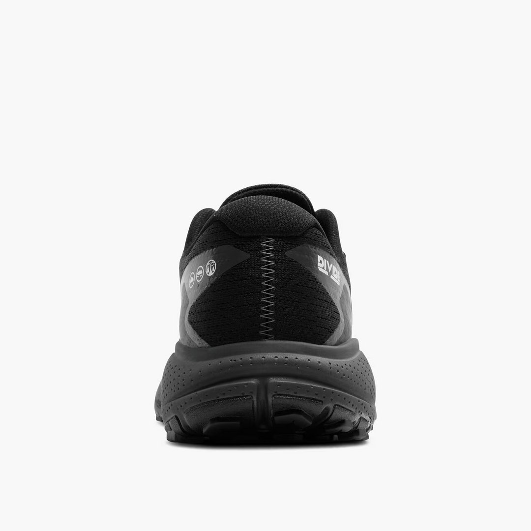 Brooks Womens Divide 5 - Black/Ebony/White - Trail - SS25