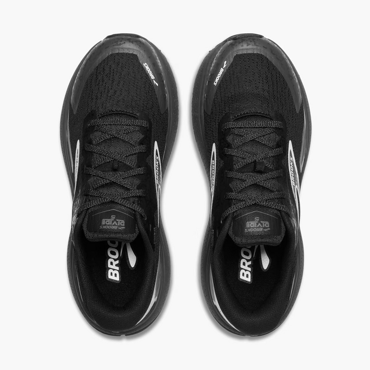 Brooks Womens Divide 5 - Black/Ebony/White - Trail - SS25