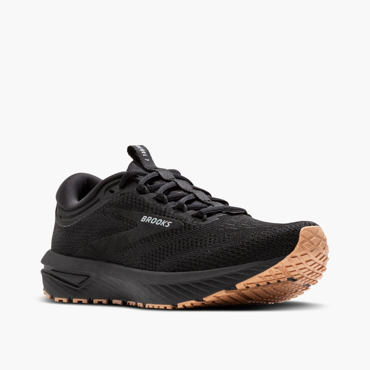 Brooks Damen Revel 7 – Schwarz/Schwarz – Neutral
