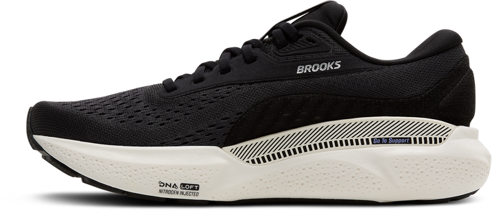 Brooks Womens Adrenaline GTS 24 - Ebony/Blue Heron/Silver - Stability - AW25