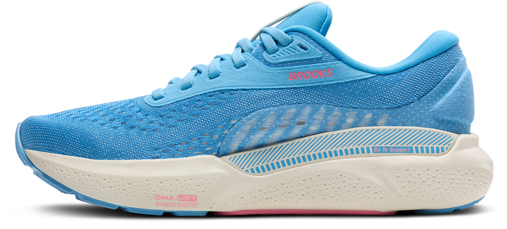 Brooks Womens Adrenaline GTS 24 - Bonnie Blue/Grey/Pink - Stability - SS25