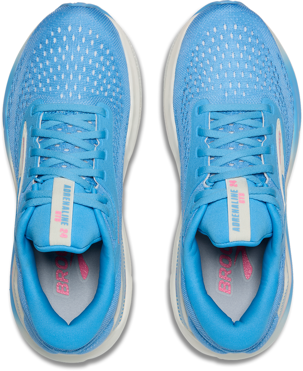 Brooks Womens Adrenaline GTS 24 - Bonnie Blue/Grey/Pink - Stability - SS25