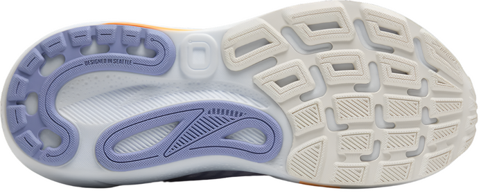 Brooks Womens Adrenaline GTS 24 - Blue Heron/White/Orange - Stability - AW25